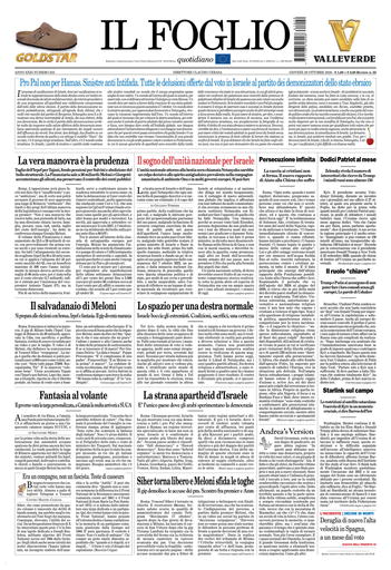 Prima-pagina-il foglio-messina-edizione-di-oggi-29-10-2026